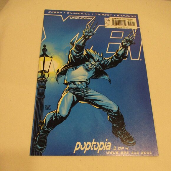 Marvel Uncanny X-Men Medium Black White Blue Graphic Comic Book Bundle - Picture 2 of 5